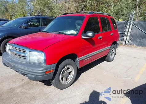 2003 Chevrolet Tracker Hard Top Base z USA, uszkodzony, nr VIN 2CNBJ13C036905492